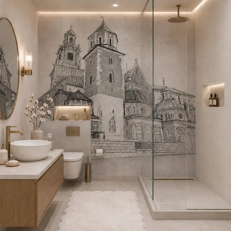 Wawel – Tapeta na wymiar Aqua Zone