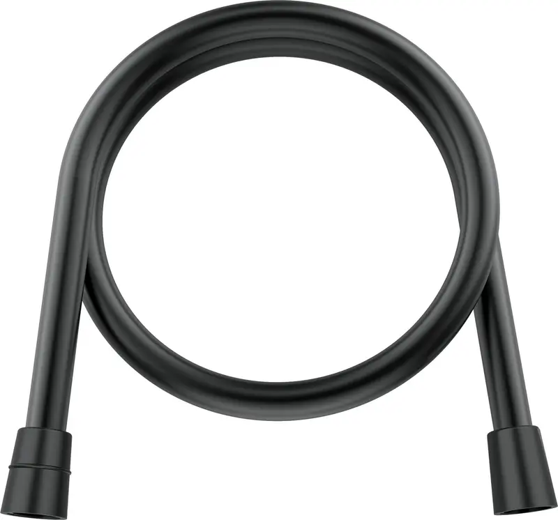 Wąż prysznicowy 80 cm Czarny Mat