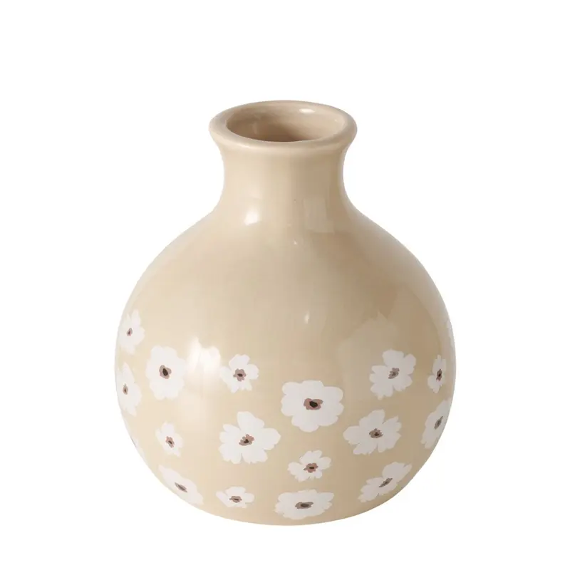 Wazon ceramiczny w kwiaty CANEA