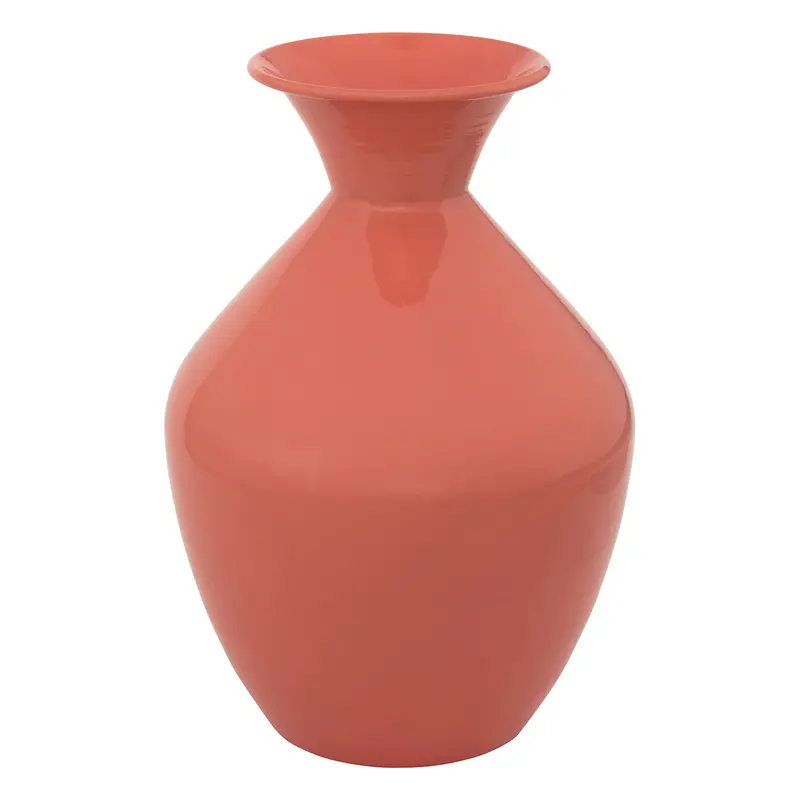 Wazon metalowy emaliowany KIAN, Ø 25 x 37 cm
