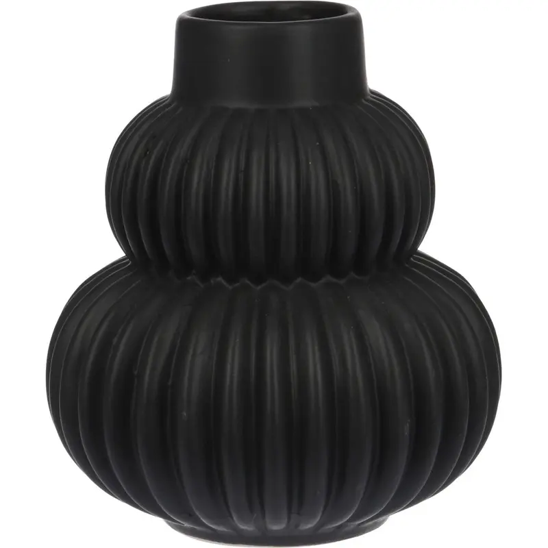 Wazon na kwiaty OVAL, ceramiczny, 15,5 cm