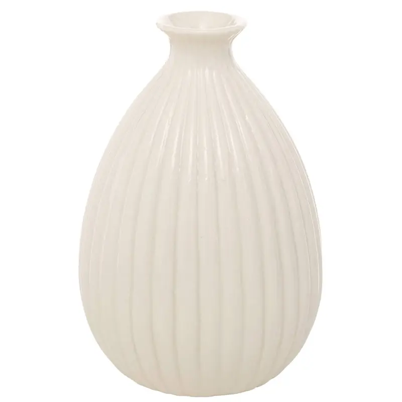 Wazon ozdobny Pilar, porcelanowy, 15 cm