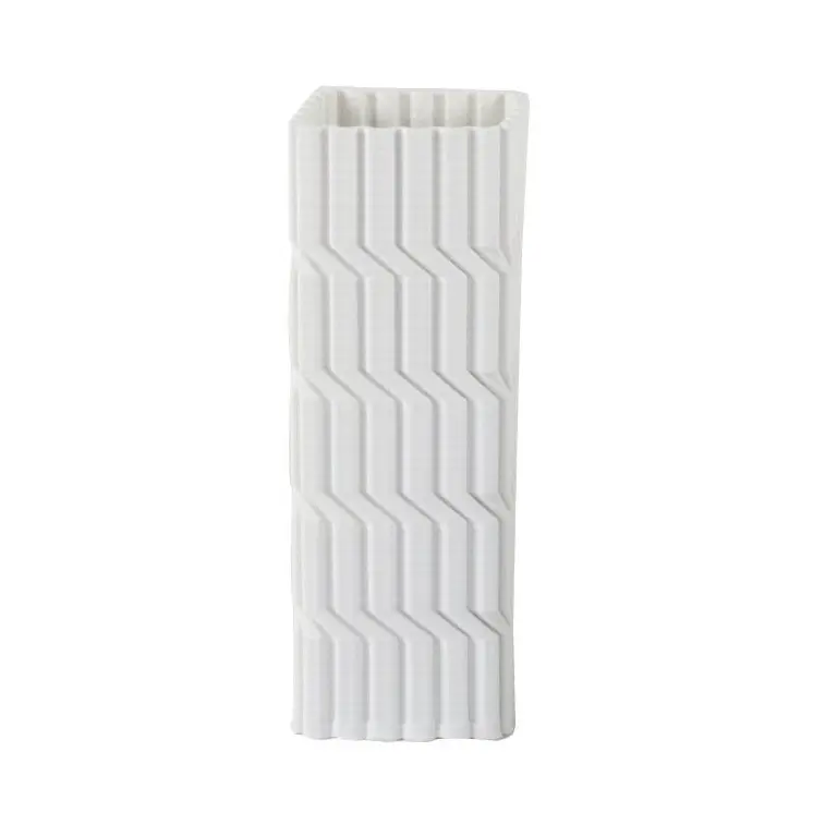 Wazon Print White
