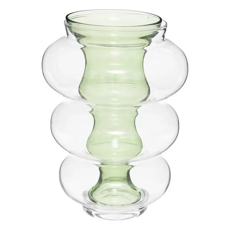 Wazon szklany podwójny MATALI, 36 cm