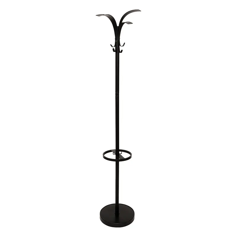 Wieszak na płaszcze STRONGY z 8 uchwytami, 175,2 cm