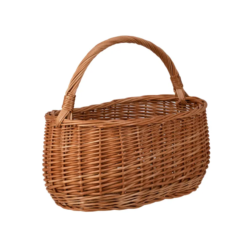 Wilerissa wicker shopping basket, mushroom and picnic basket, decorative gift basket TheWickerStories
