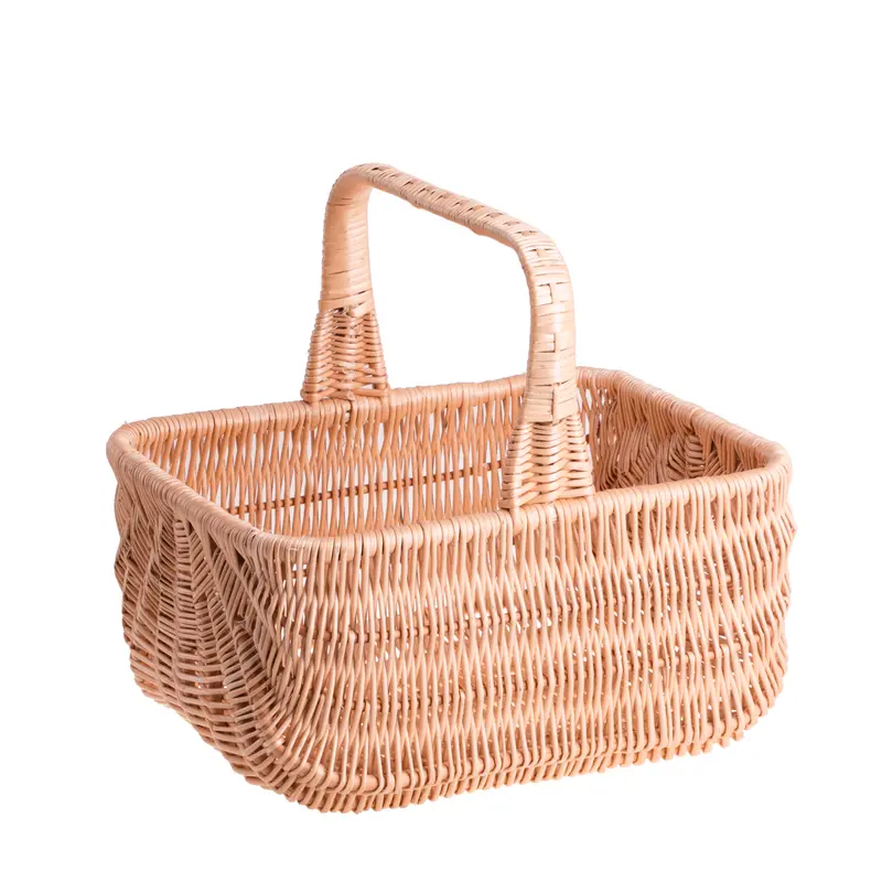 Willesia wicker shopping basket, mushroom and picnic basket, decorative gift basket TheWickerStories