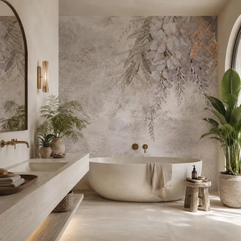 Wisteria – Tapeta na wymiar Aqua Zone