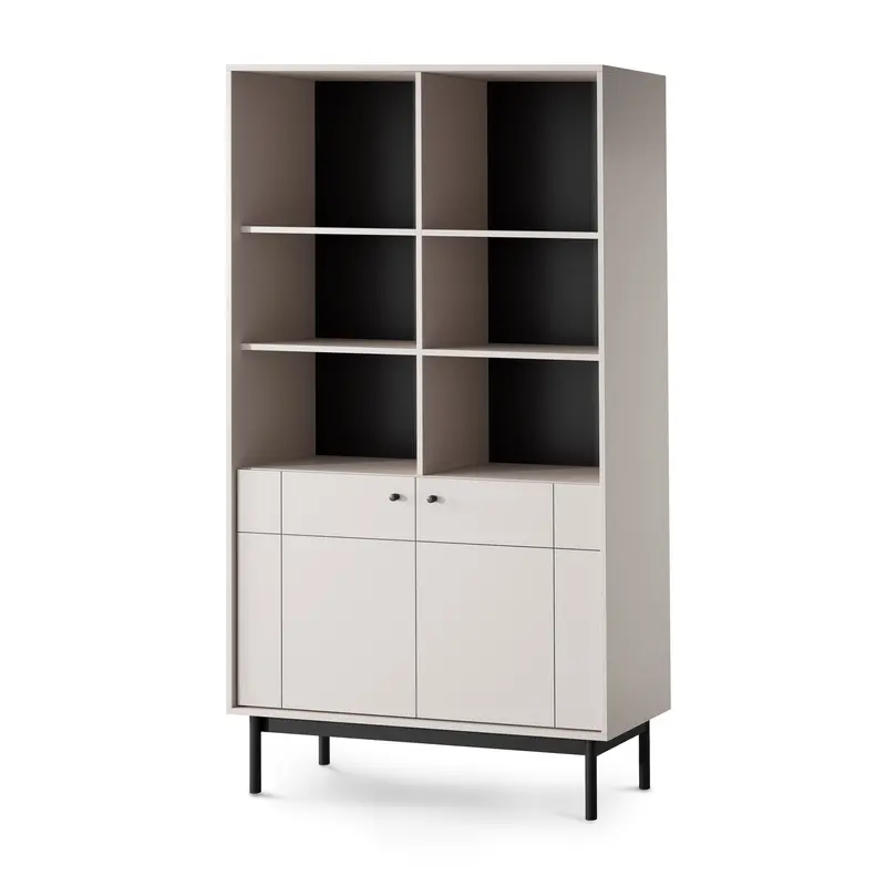 Witryna 104x185 cm w stylu japandi | Sabi