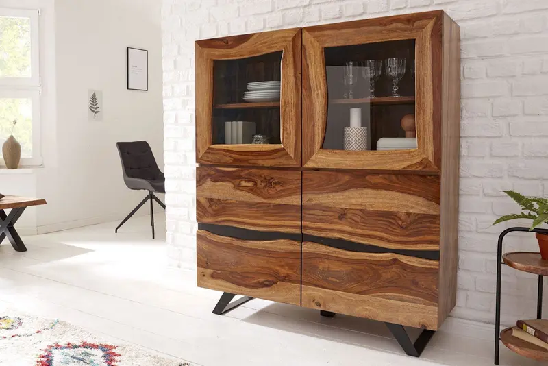 Witryna Amazonas  Sheesham 140 CM / 40195 / INVICTA INTERIOR