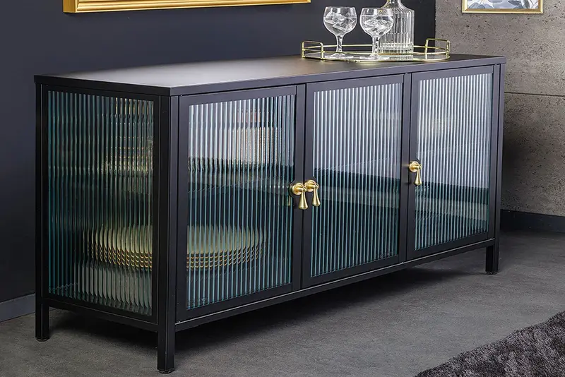 WITRYNA AMSTERDAM CZARNA 105 CM / 43534 / INVICTA INTERIOR