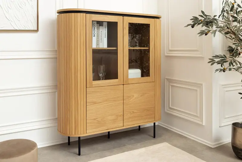 WITRYNA ATELIER 140 CM FORNIR DĘBOWY / 47454 / INVICTA INTERIOR