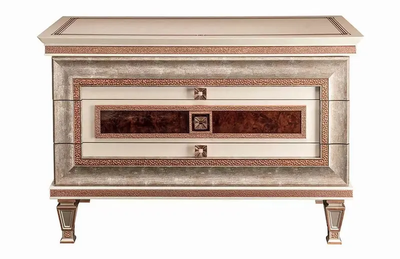 WŁOSKA KOMODA 3 SZUFLADOWA DOLCE VITA 132 CM / ADORA ARREDOCLASSIC