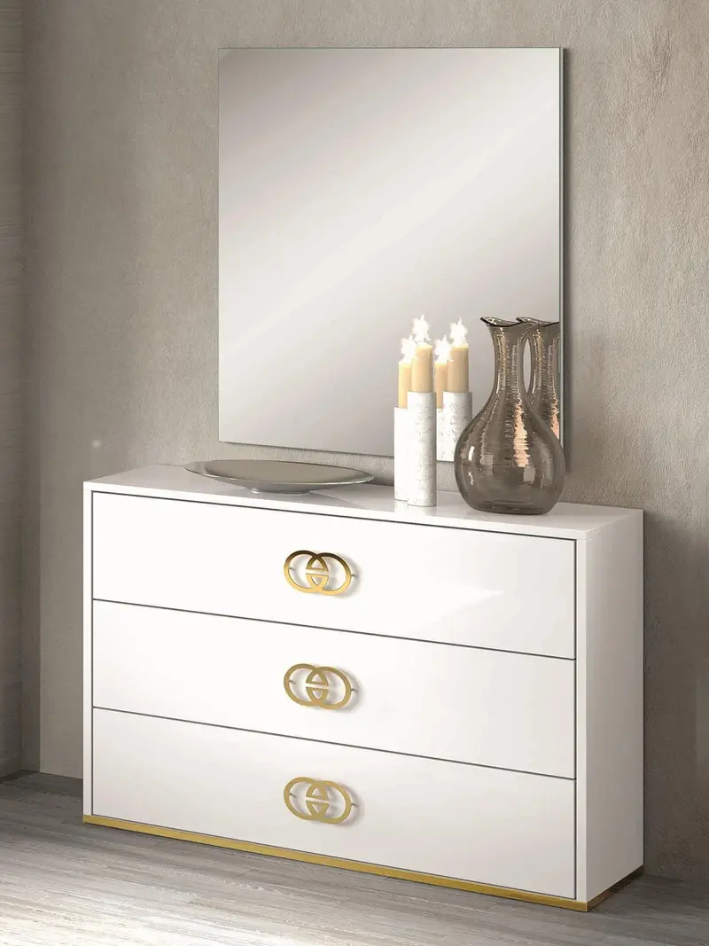 WŁOSKA KOMODA VOGUE 3 SZUFLADOWA 100 CM / ACCA DESIGN