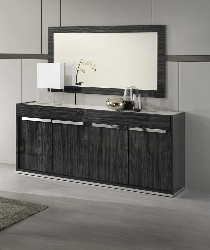 WŁOSKIE NOWOCZESNE LUSTRO 140 CM CHRISTINE / ACCA DESIGN