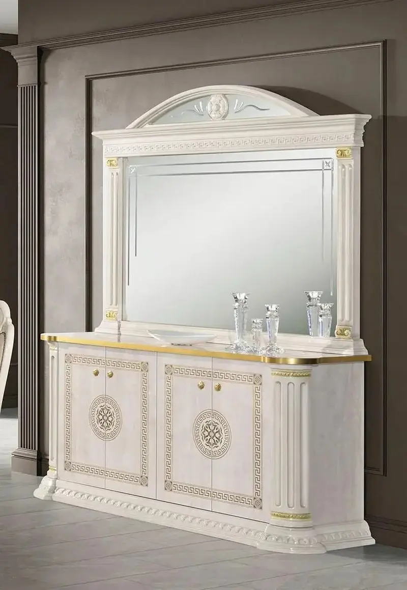 WŁOSKA NOWOCZESNA KOMODA AURORA BEŻOWA 168 CM / ACCA DESIGN
