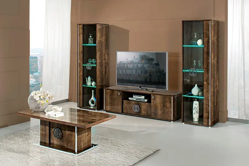 WŁOSKA NOWOCZESNA WITRYNA 1 DRZWIOWA ATHEN / ACCA DESIGN