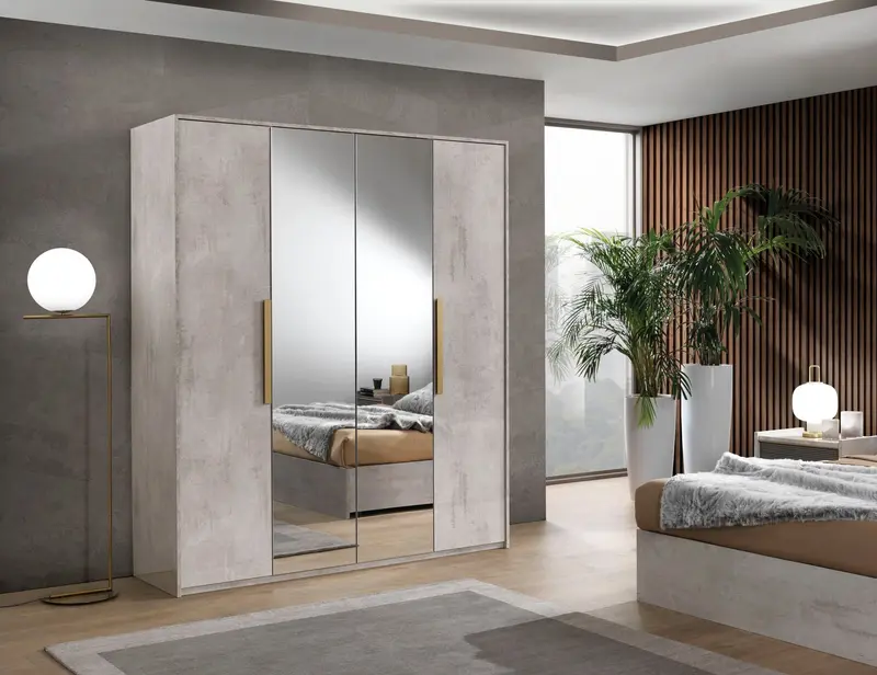 WŁOSKA SZAFA SOLE 4 DRZWI 190 CM / ACCA DESIGN