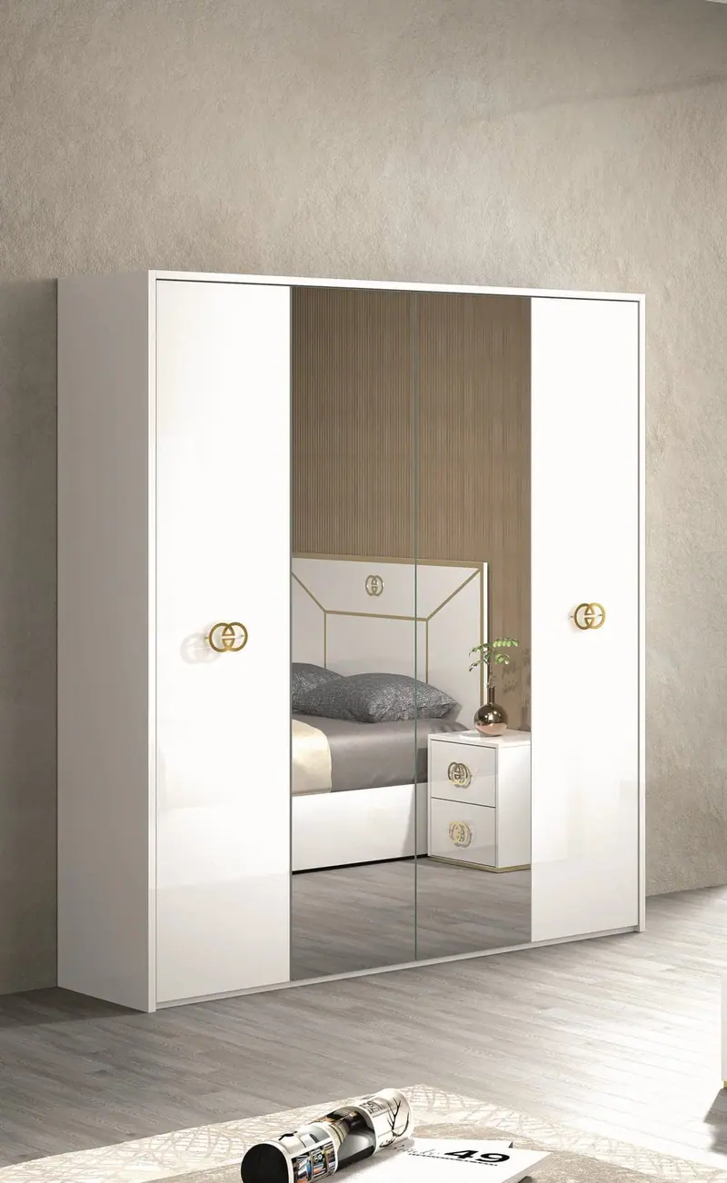 WŁOSKA SZAFA VOGUE 4 DRZWI 190 CM / ACCA DESIGN