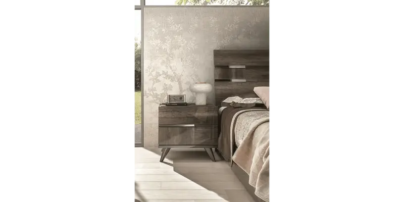 WŁOSKA SZAFKA NOCNA MEDEA VINTAGE OAK / STATUS ITALY