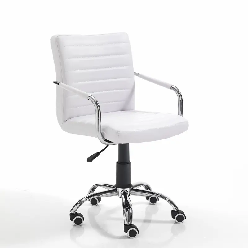 WŁOSKI FOTEL BIUROWY MILKO WHITE / 3133 / TM