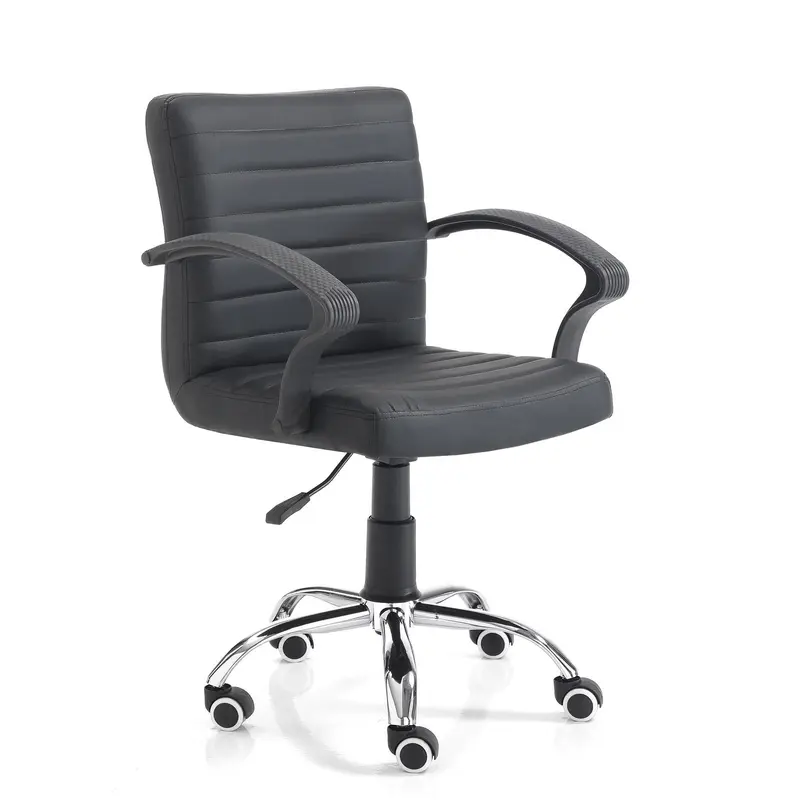 WŁOSKI FOTEL BIUROWY PANY BLACK / 3130 / TM