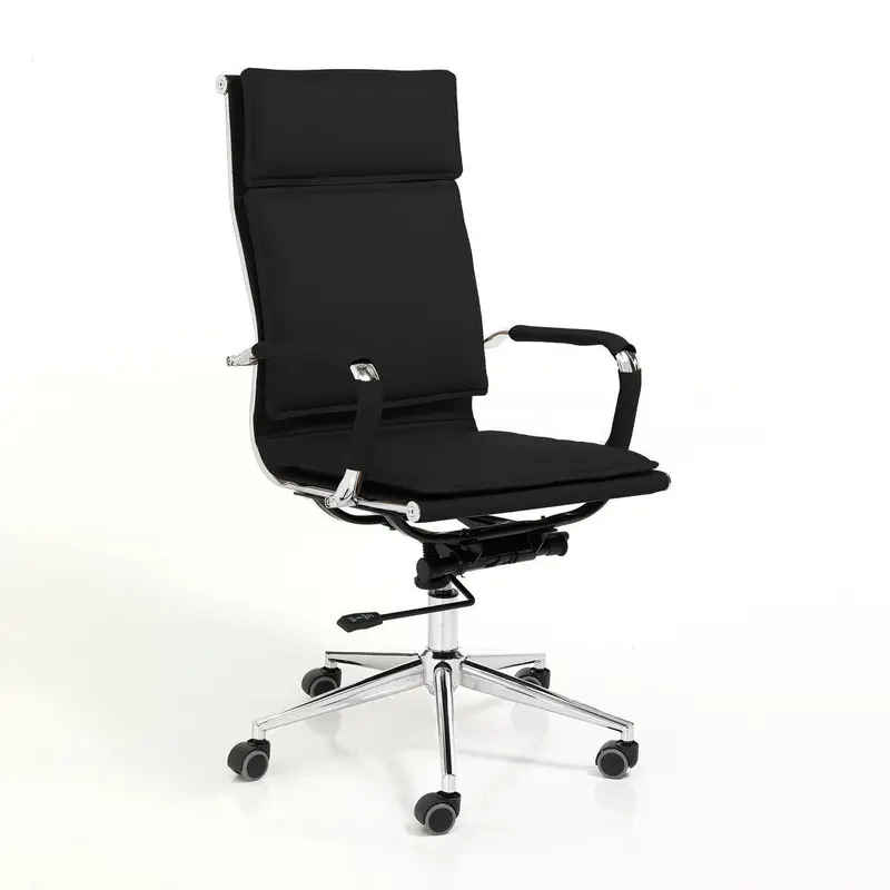 WŁOSKI FOTEL BIUROWY PRIMER CZARNY / 4170 / TM