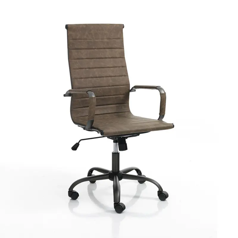 WŁOSKI FOTEL BIUROWY TASK OLD BROWN / 4087 / TM
