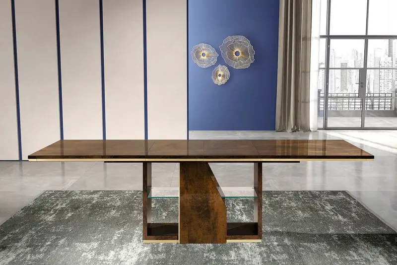WŁOSKI NOWOCZESNY STÓŁ ROZKŁADANY 180 - 225 CM DESIGNE / ACCA DESIGN