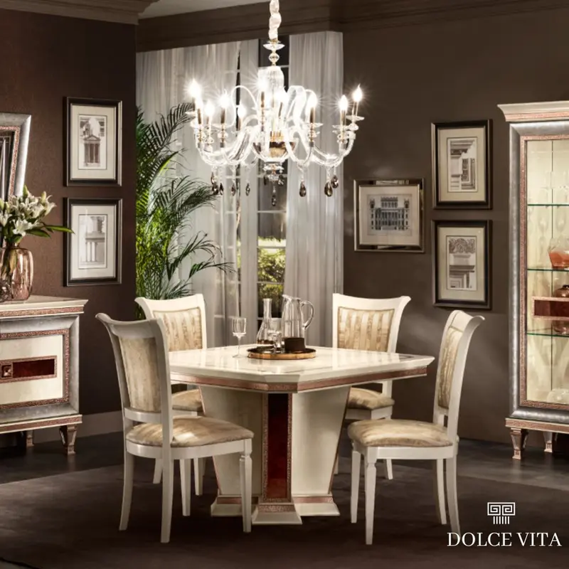WŁOSKI STÓŁ ROZKŁADANY 120 / 160 CM DOLCE VITA / ADORA ARREDOCLASSIC