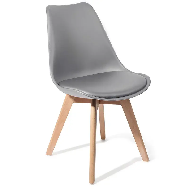 WŁOSKIE KRZESŁO KIKI EVO WOOD / GREY / 3217 / TM