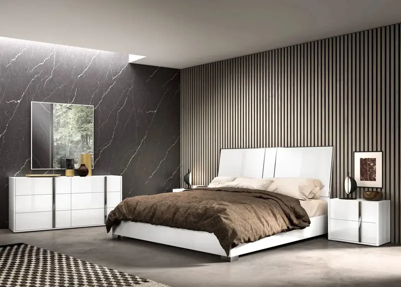 Włoskie łóżko Bianca 160 cm x 203 cm / STATUS ITALY
