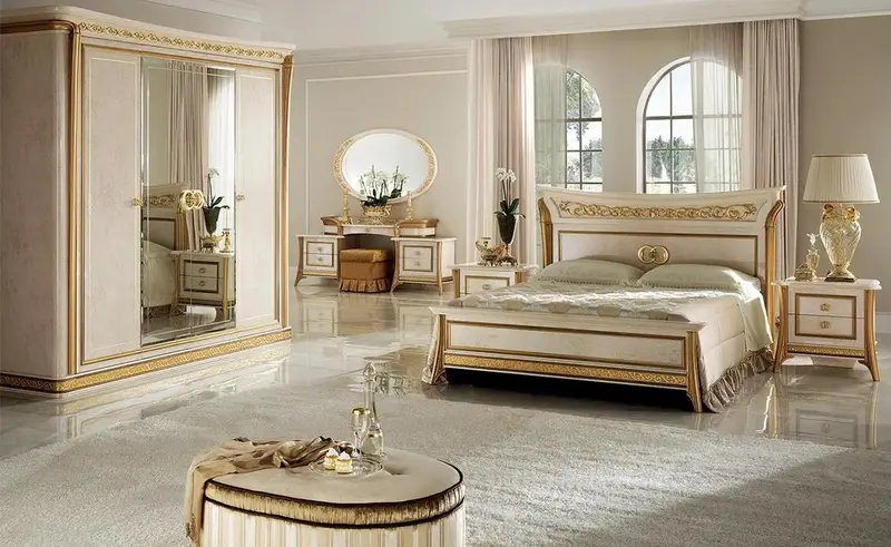 WŁOSKIE ŁÓŻKO  MELODIA QUEEN SIZE 160X190/200 CM ARREDOCLASSIC