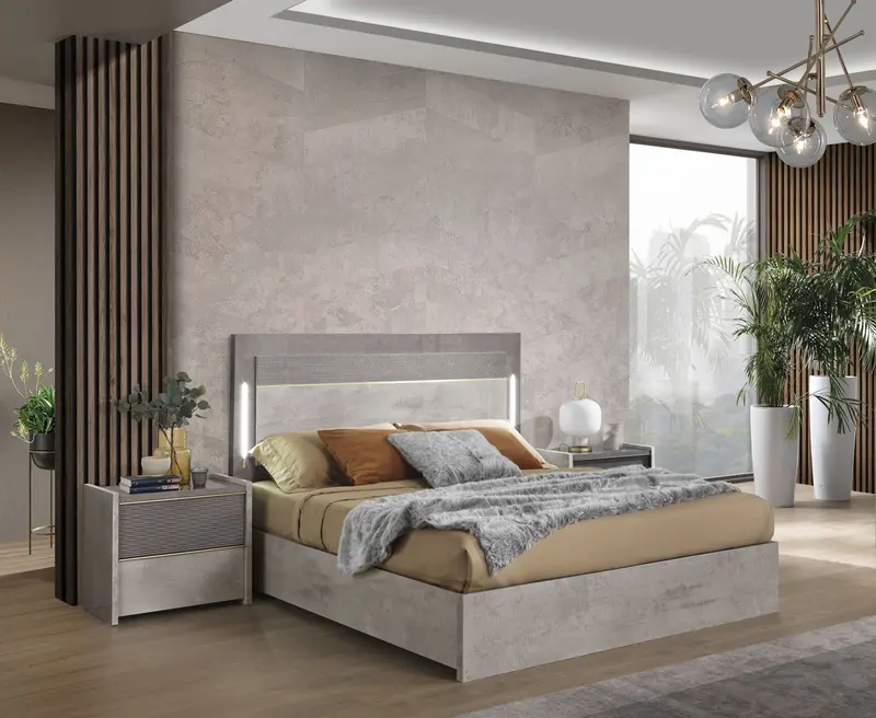 WŁOSKIE ŁÓŻKO SOLE 150 CM / ACCA DESIGN