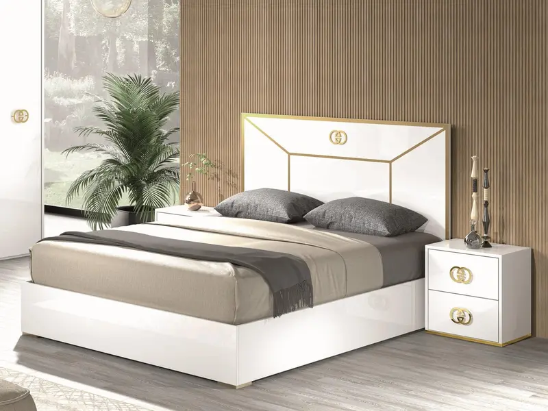 WŁOSKIE ŁÓŻKO VOGUE 160 CM / ACCA DESIGN