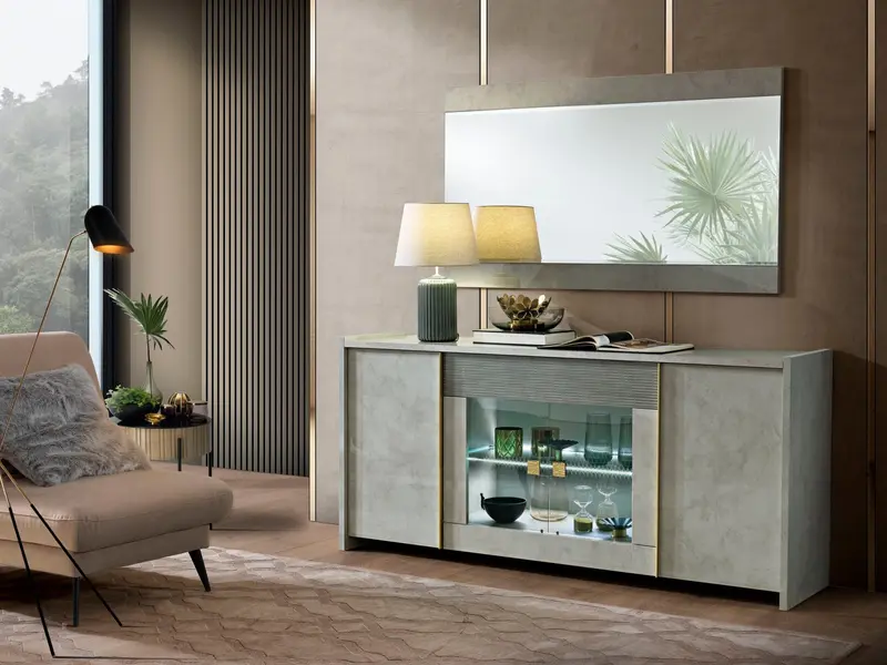 WŁOSKIE NOWOCZESNE LUSTRO SOLE / ACCA DESIGN