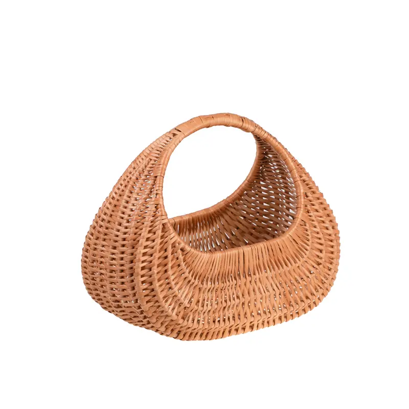 Woravia wicker shopping basket with handle TheWickerStories