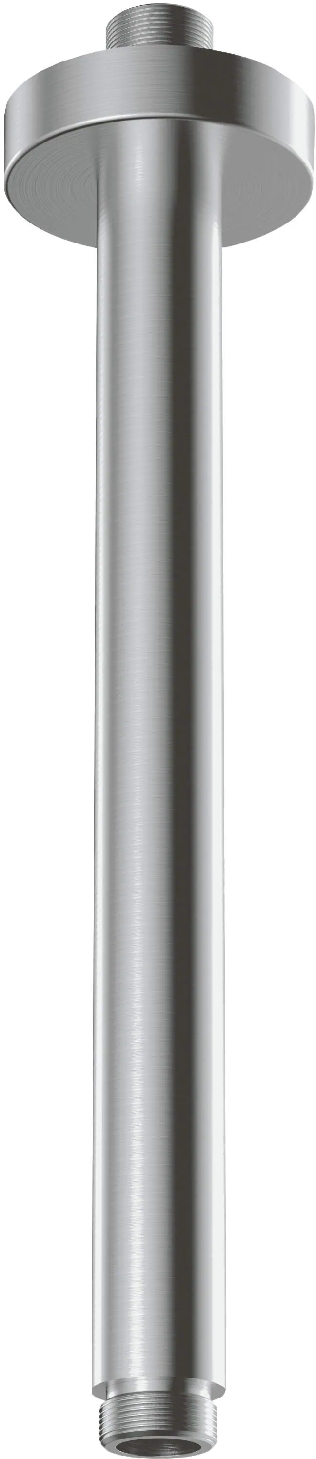 Wylewka sufitowa - 250 mm Cascada Stalowy Szczotkowany