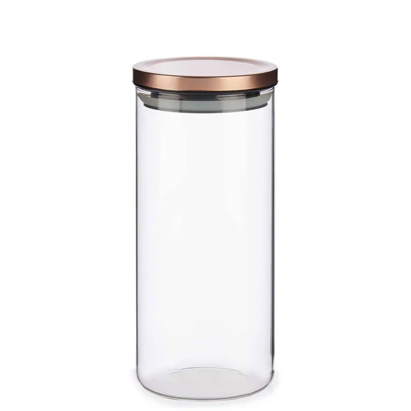 Wysoki słoik ze szczelną pokrywką, 1,4 l