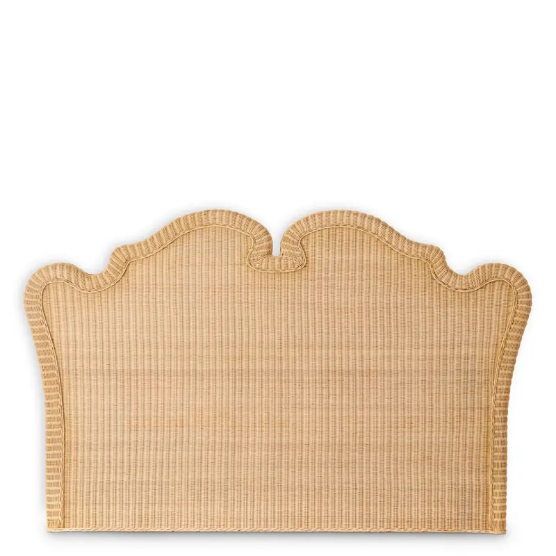Zagłówek Boudoir, naturalny rattan