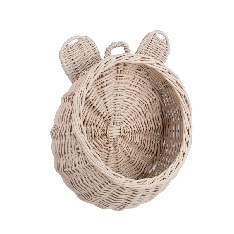 Zanoria wicker basket with handle TheWickerStories