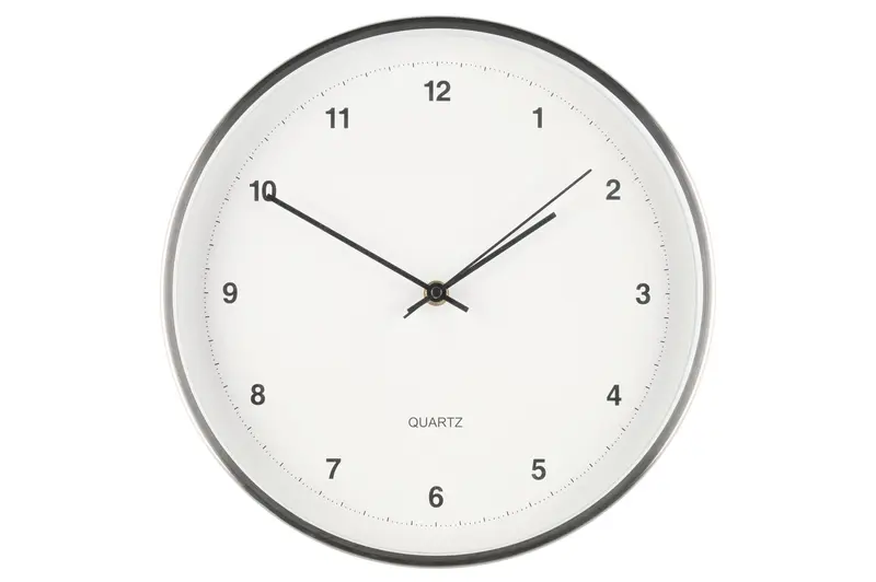 Zegar ścienny SILENZIO, Ø 30 cm
