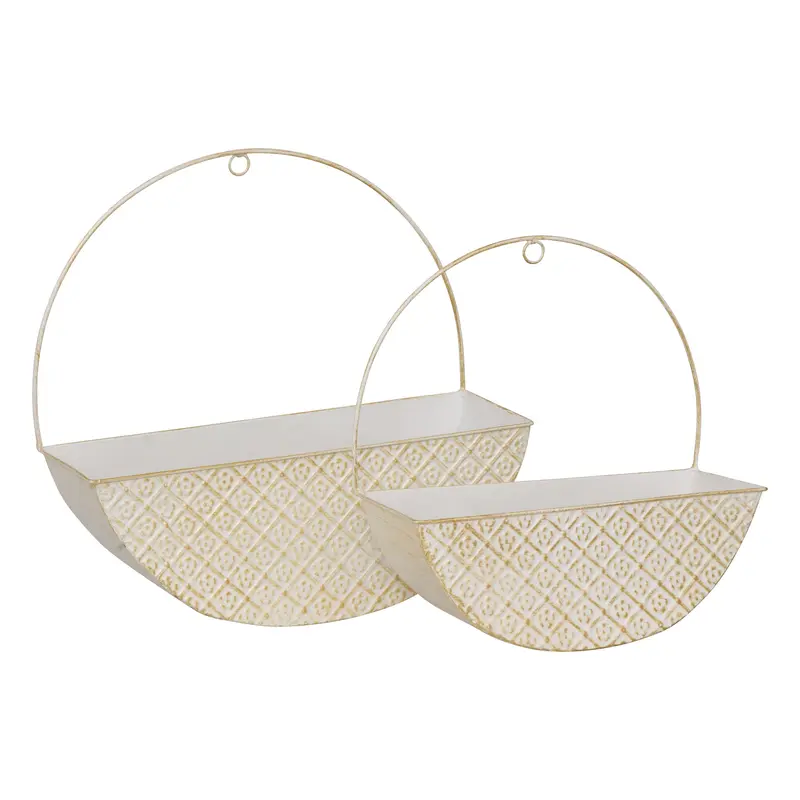 Zestaw 2 doniczek ściennych TINO, 34 cm