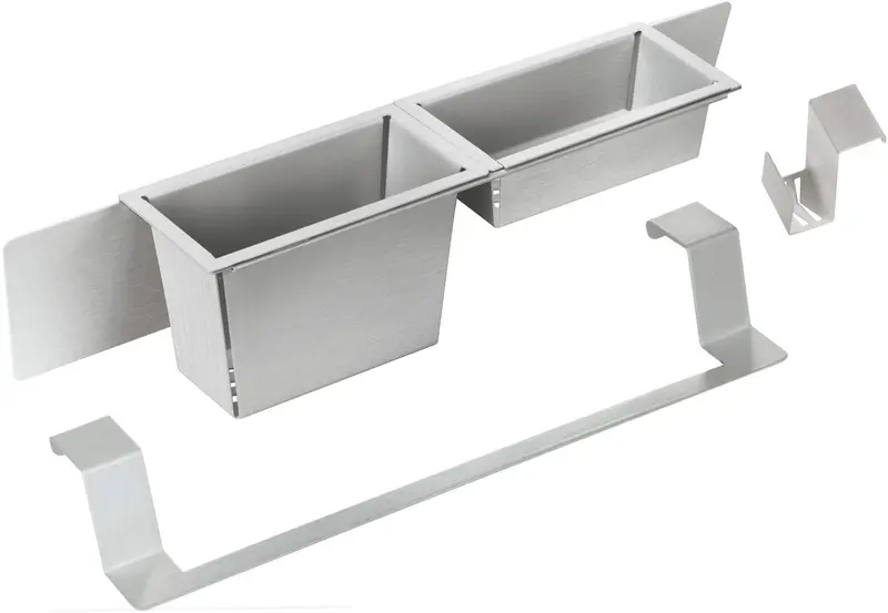 Zestaw akcesoriów do zlewozmywaka Magnetic Stalowy Szczotkowany