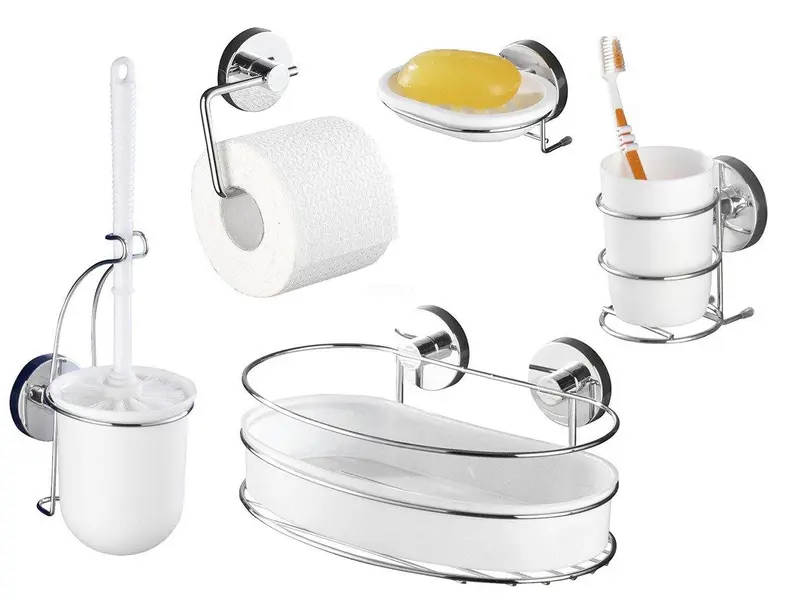 Zestaw akcesoriów łazienkowych MILAZZO, Vacuum-Loc, WENKO