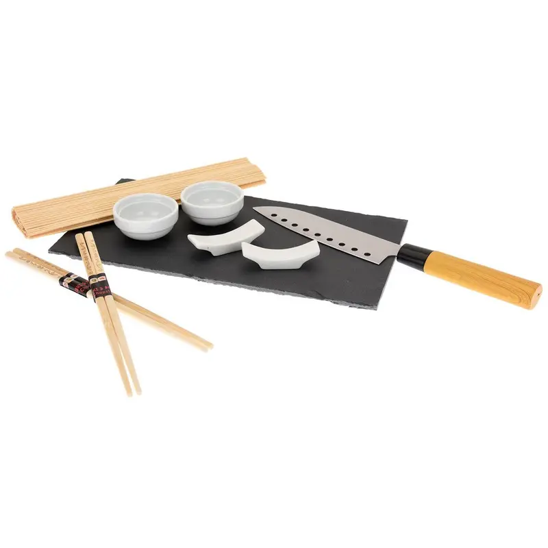 Zestaw do przekąsek, przystawek, sushi - 9 elementów