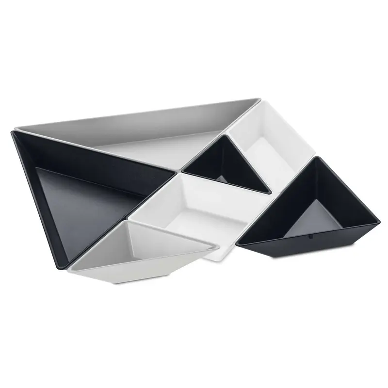 Zestaw do serwowania przekąsek TANGRAM READY, KOZIOL