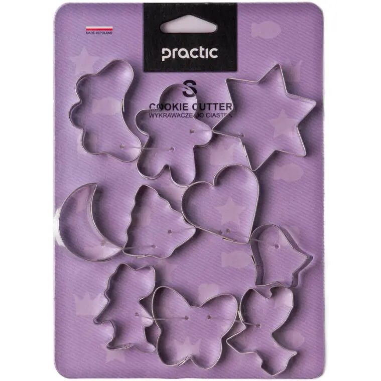 Zestaw foremek do ciasta, 10 sztuk