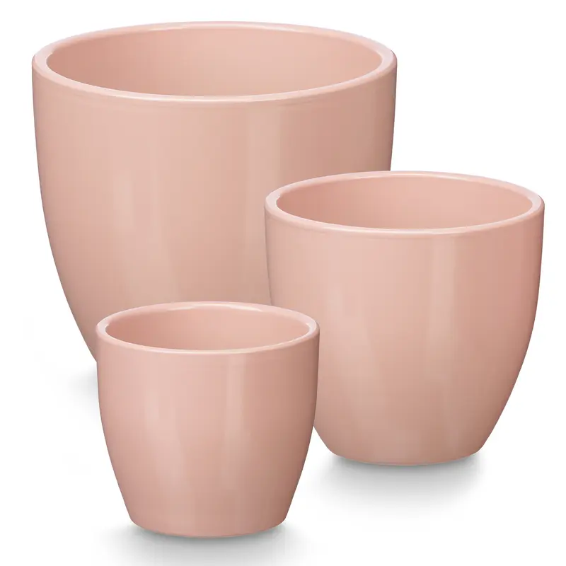 Zestaw okrągłych doniczek Ø 14, 17, 22 cm