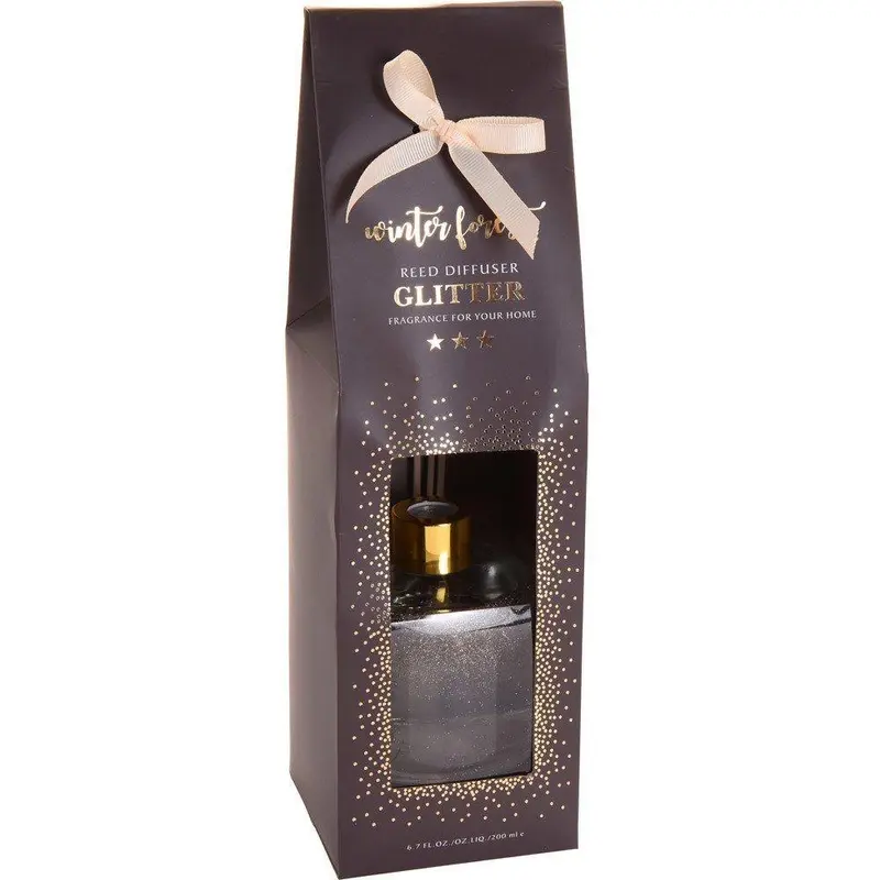 Zestaw zapachowy GLITTER, dyfuzor z patyczkami, 200 ml